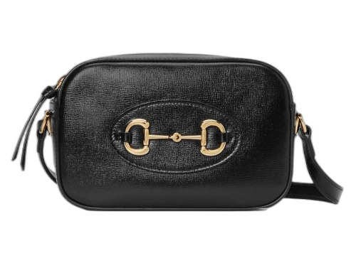 Gucci Horsebit 1955 Small Camera Shoulder Bag Black