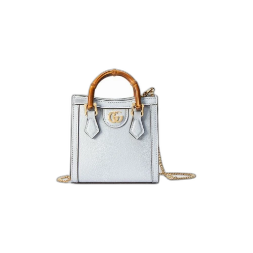 Gucci Diana Super Mini Bag 'Snow/Light Blue'