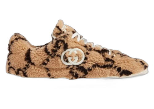Gucci MAC80 Interlocking G Embroidery Beige Ebony