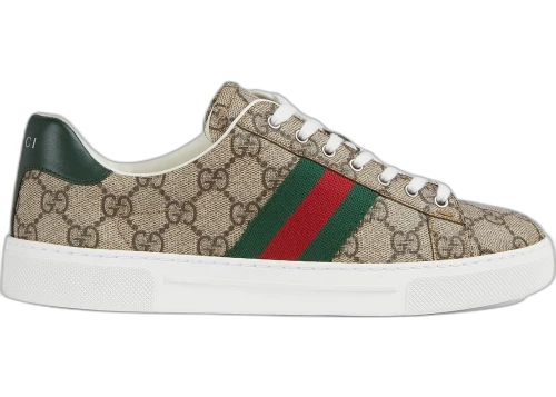 Gucci Ace GG Crystal Canvas Web Beige (Women's)