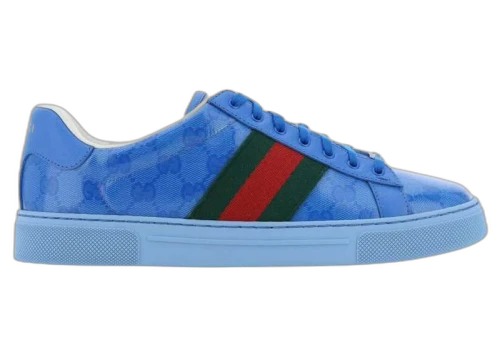 Gucci Ace GG Crystal Canvas Blue