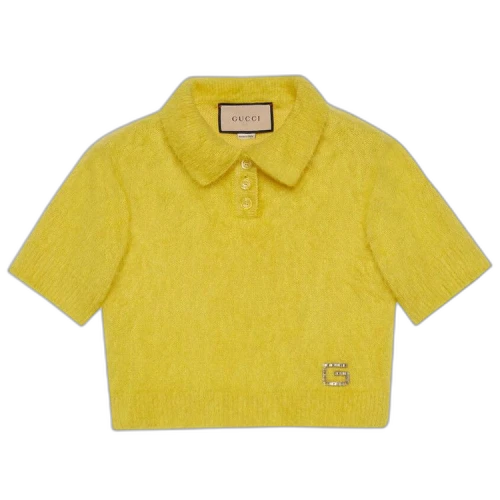 Gucci Knit Top 'Yellow/Mix'