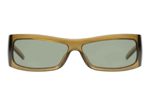 Gucci Rectangular Frame Sunglasses Light Brown