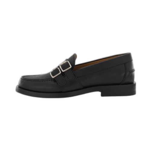 Gucci Buckle Loafer GG Monogram Black