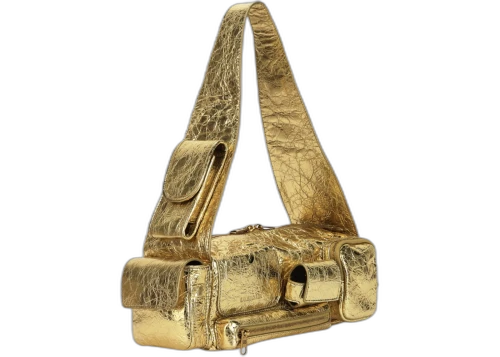 Balenciaga Women's Superbusy Xs Sling Bag Gold