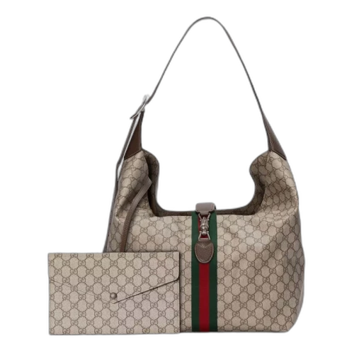 Gucci Jackie 1961 Small Shoulder Bag Beige/Ebony
