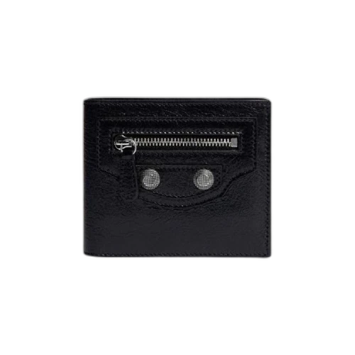Balenciaga Square Folded Wallet 'Black'