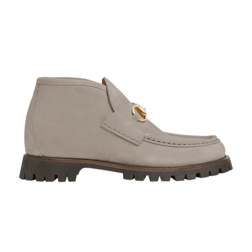 Gucci Horsebit Ankle Boot 'Light Beige' (Women's)