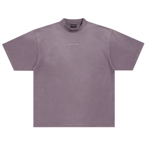 Balenciaga Medium Fit T-Shirt 'Purple'