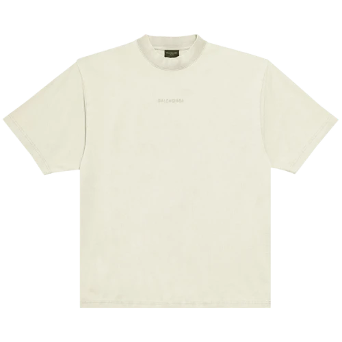 Balenciaga Medium Fit T-Shirt 'Cement Grey'