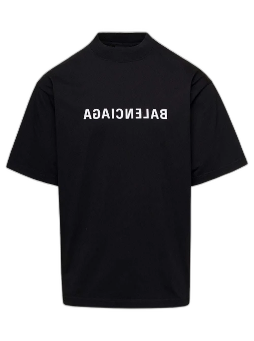 Balenciaga Mirror T-Shirt Black