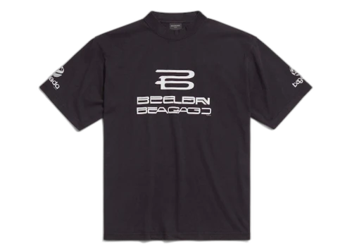 Balenciaga AI Generated Medium Fit T-shirt Black