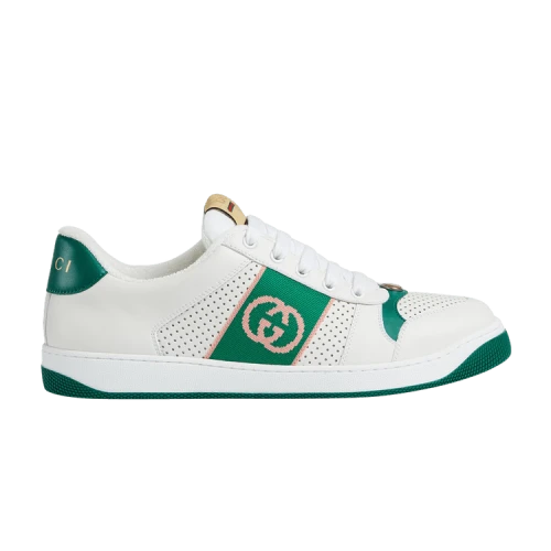 Gucci Screener 'Interlocking G - White Green'