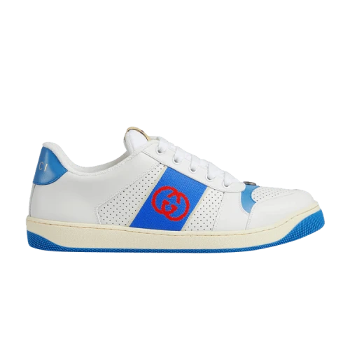 Gucci Screener 'Interlocking G - White Blue'