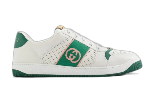 Gucci Screener White Green