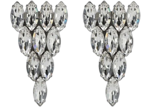 Gucci Geometric Shape Earrings Palladium-tone