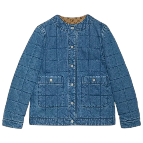 Gucci Reversible Denim Jacket 'Blue/Multicolor'
