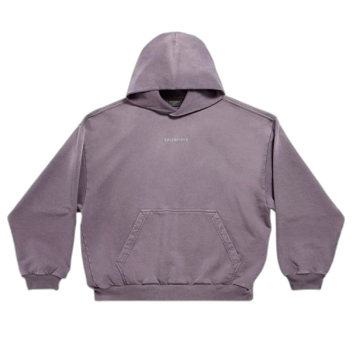 Balenciaga Medium Fit Hoodie 'Purple'