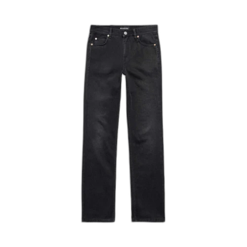 Balenciaga Slim Pants in Black Faded Black