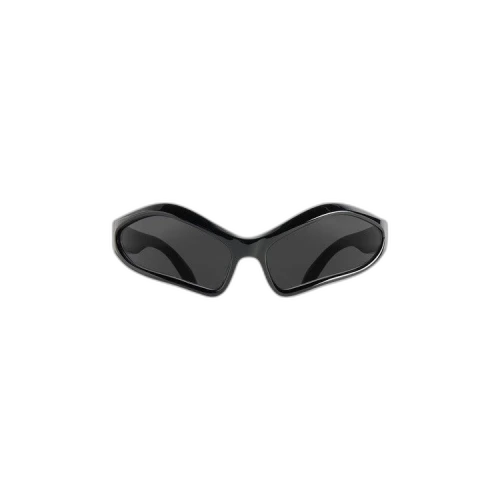 Balenciaga Fennec Oval Sunglasses 'Black'