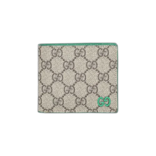Gucci Monogram Bifold Wallet 'Beige/Ebony/Shamar'
