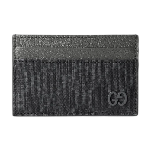 Gucci GG Supreme Card Case Black