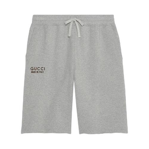 Gucci Short With Print 'Grey Melange'