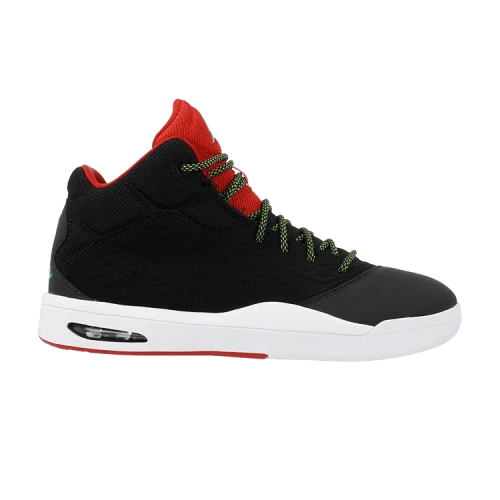 Jordan New School Black/Green Pulse-Gym Red-White