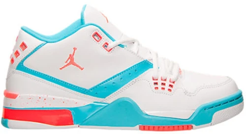 Jordan Flight 23 White Hot Lava Tide Pool Blue (GS)