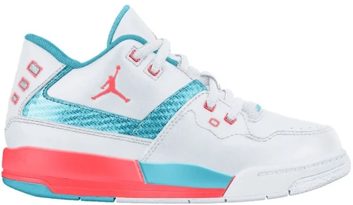 Jordan Flight 23 White Hot Lava Tide Pool Blue (PS)