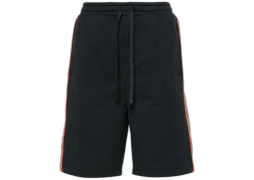 Gucci GG Insert Jogging Shorts Black