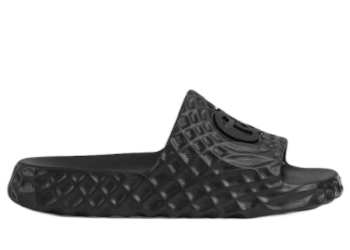 Gucci Slide Sandal Interlocking G Black Water Ripples