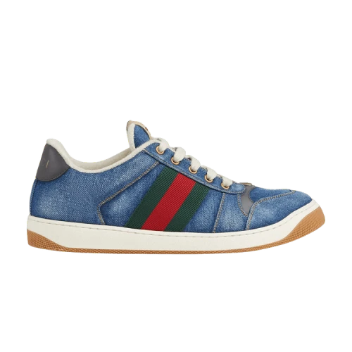 Gucci Screener Sneaker 'Blue Denim'