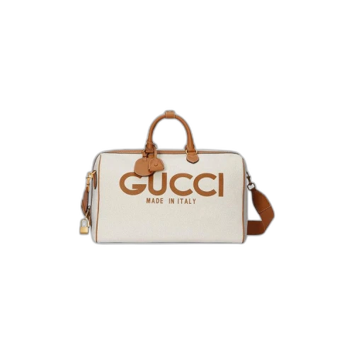 Gucci Large Duffle Bag 'Beige'