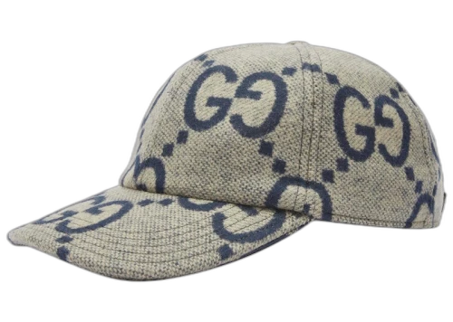 Gucci GG Antonio Baseball Hat Grey