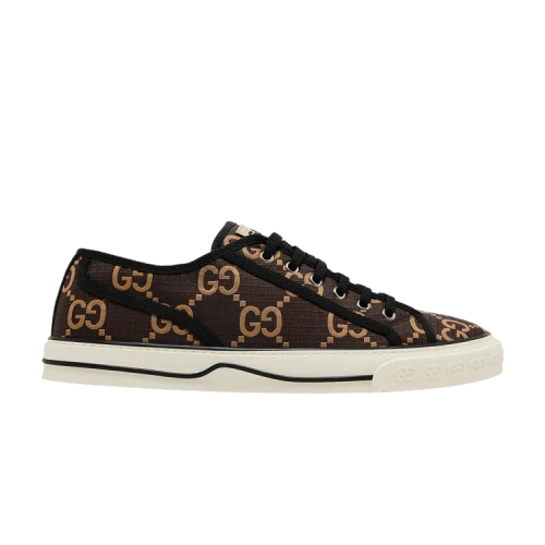 Gucci Tennis 1977 Low 'GG Monogram - Ebony Beige'