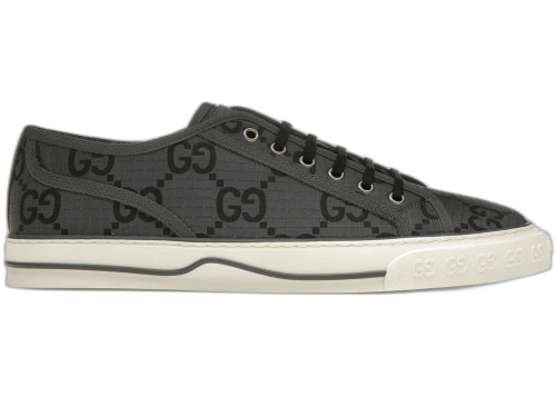 Gucci Tennis 1977 GG Monogram Grey Black