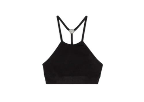 Gucci Nylon Jersey Crop Top Black