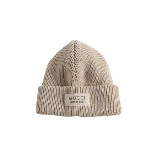 Gucci Patch Beanie 'Beige'