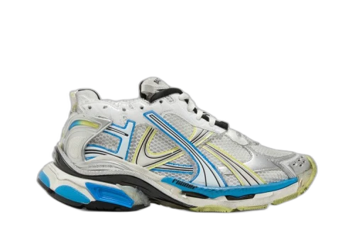 Balenciaga Runner Sneaker 'White Yellow Blue'