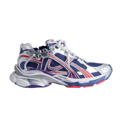 Balenciaga Runner Gradient Sneaker 'Navy Red Grey'