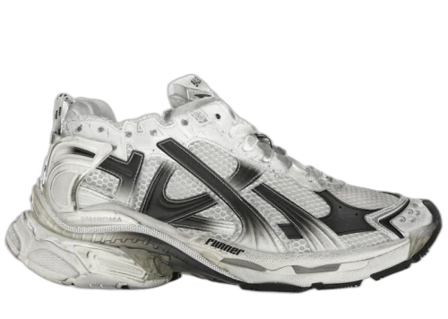 Balenciaga Runner White Black Gradient