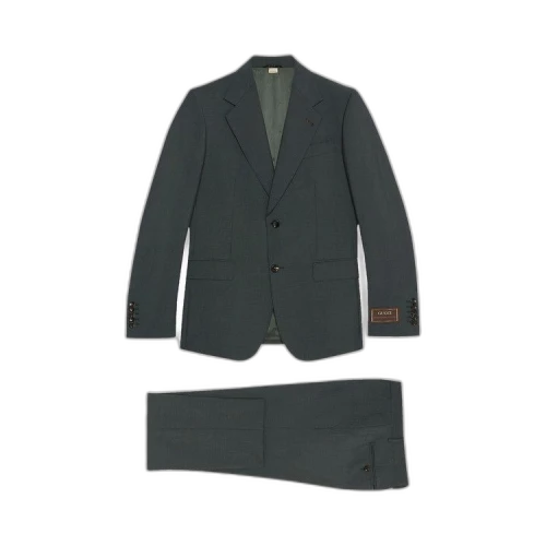 Gucci Wool Mohair Suit 'Ripe Olive'