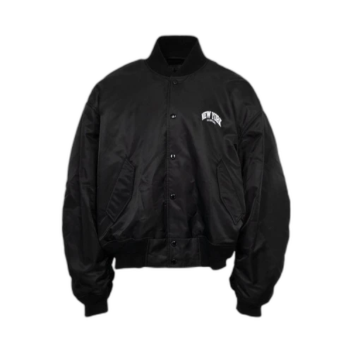 Balenciaga NY Varsity Jacket 'Black'