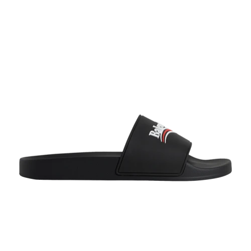 Balenciaga Pool Slide Sandal 'Black White Red'