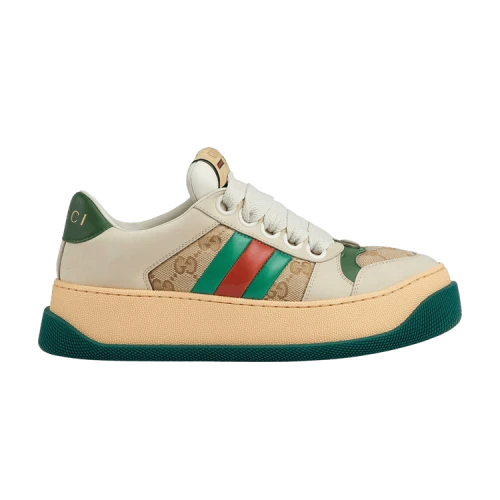 Gucci Screener 'GG Motif - Beige Green' (Women's)