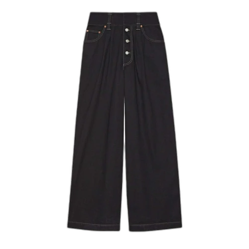 Gucci Oversize Denim Pant Black Denim