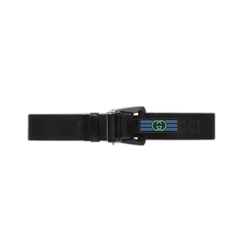 Gucci GG Crystal Belt 'Black'