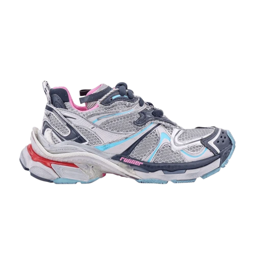 Balenciaga Runner Sneaker 'Grey Blue Pink' (Women's)