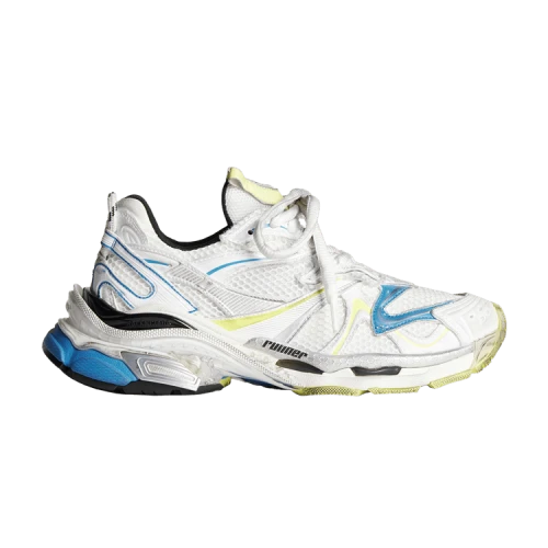 Balenciaga Runner Sneaker 'Worn-Out - White Yellow Blue'